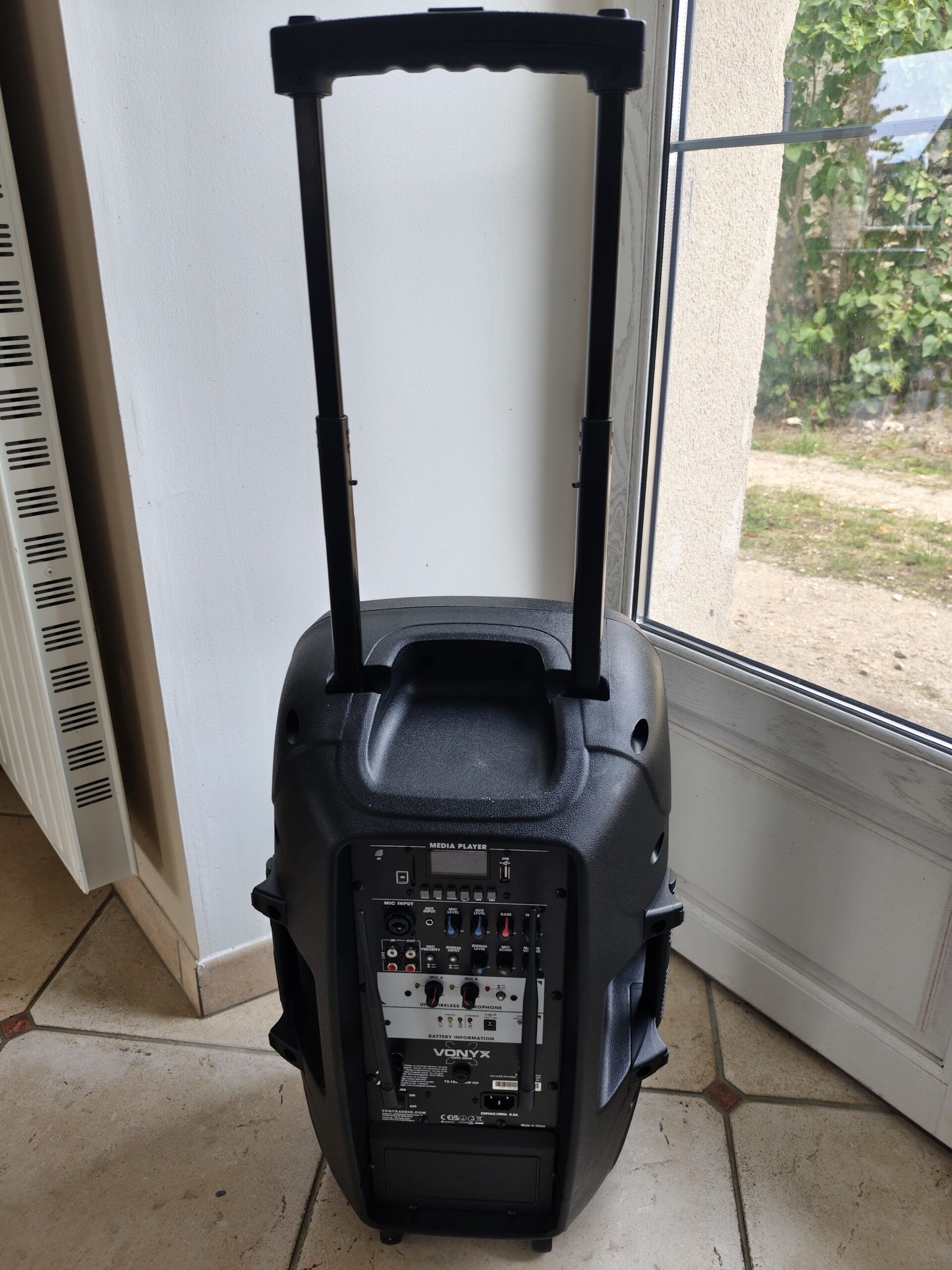 Enceinte Portable 800W +2 Micros Location – Image 2